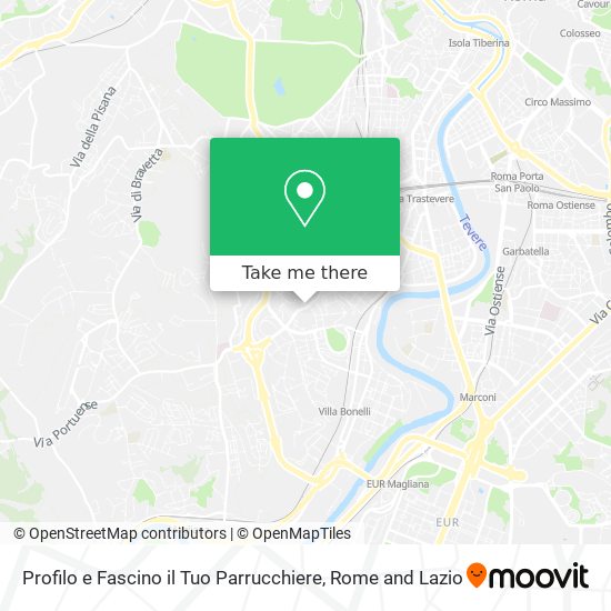 Profilo e Fascino il Tuo Parrucchiere map