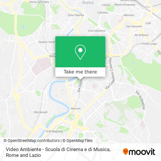 Video Ambiente - Scuola di Cinema e di Musica map