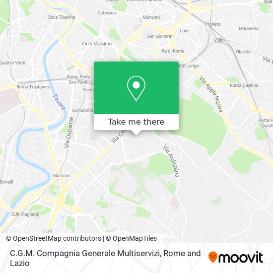 C.G.M. Compagnia Generale Multiservizi map