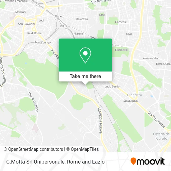 C. Motta SRL Single-Member map