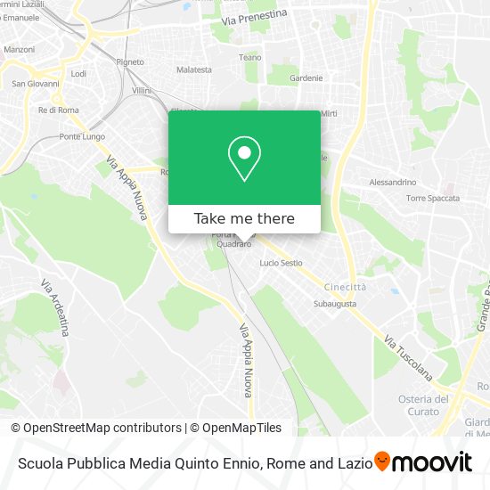 Scuola Pubblica Media Quinto Ennio map