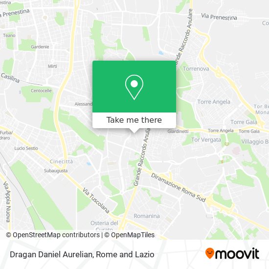 Dragan Daniel Aurelian map