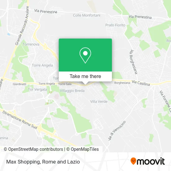 Max Shopping map