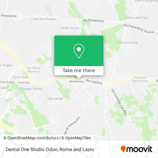 Dental One Studio Odon map