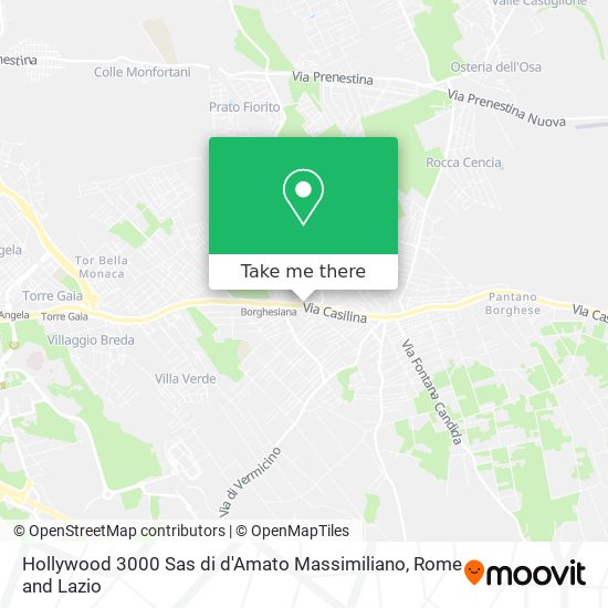 Hollywood 3000 Sas di d'Amato Massimiliano map