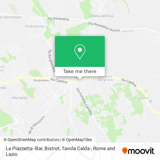 La Piazzetta -Bar, Bistrot, Tavola Calda- map