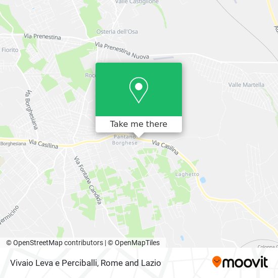 Vivaio Leva e Perciballi map