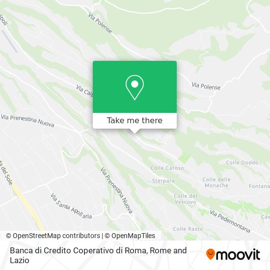 Banca di Credito Coperativo di Roma map