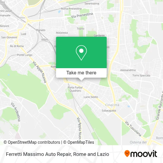 Ferretti Massimo Auto Repair map