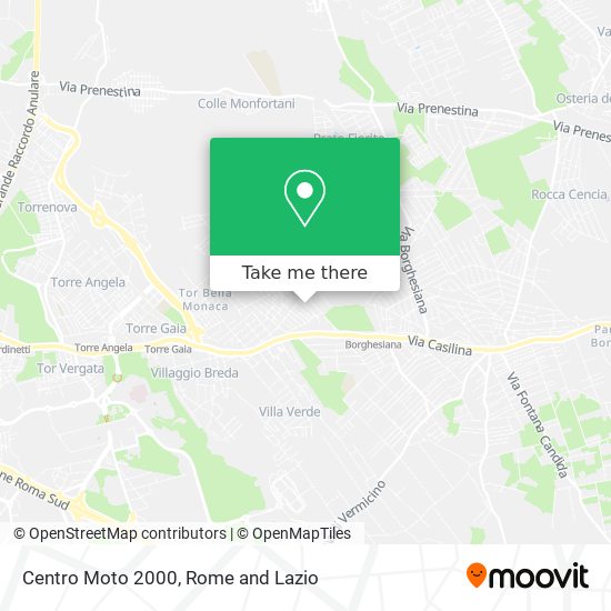Centro Moto 2000 map