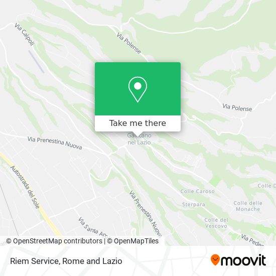 Riem Service map