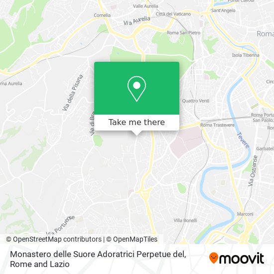 Monastero delle Suore Adoratrici Perpetue del map