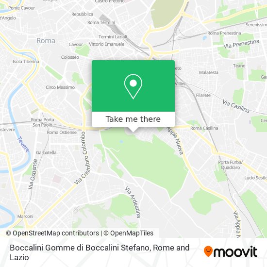 Boccalini Gomme di Boccalini Stefano map