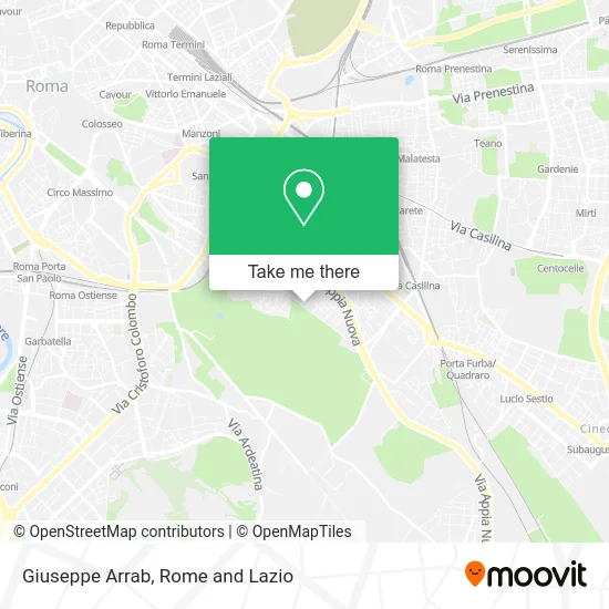 Giuseppe Arrab map