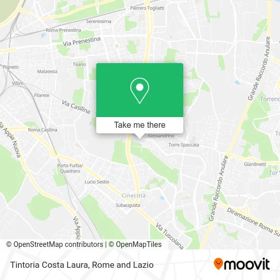 Costa Laura Dry Cleaning map