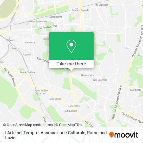 L'Arte nel Tempo - Associazione Culturale map