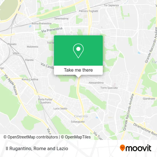 Il Rugantino map