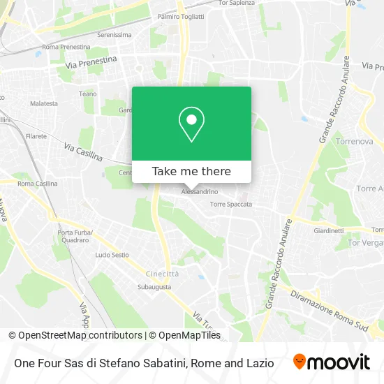 One Four SAS by Stefano Sabatini map