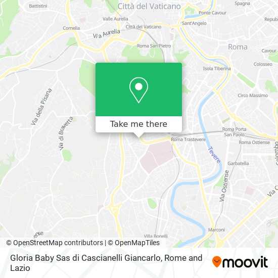 Gloria Baby Sas di Cascianelli Giancarlo map