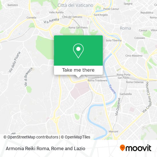 Armonia Reiki Roma map