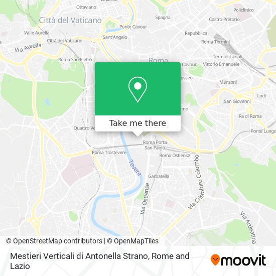 Mestieri Verticali di Antonella Strano map