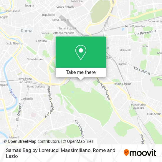Samas Bag by Loretucci Massimiliano map