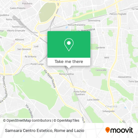 Samsara Aesthetic Center map