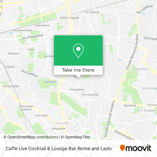 Live Cocktail & Lounge Bar map