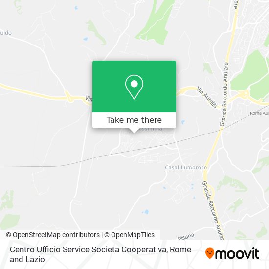 Centro Ufficio Service Società Cooperativa map