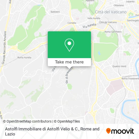 Astolfi Immobiliare di Astolfi Velio & C. map