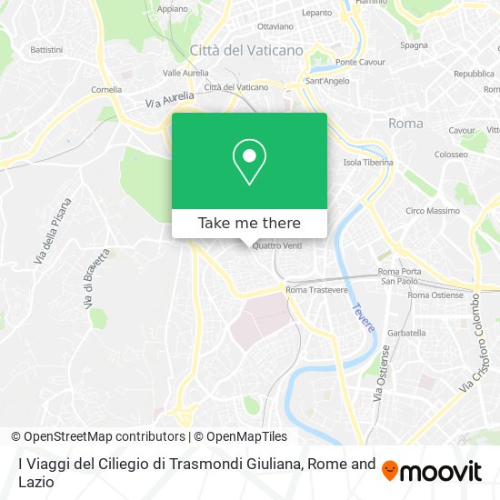 I Viaggi del Ciliegio di Trasmondi Giuliana map