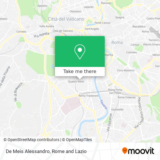 De Meis Alessandro map