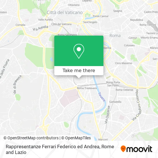 Ferrari Representations by Federico and Andrea map