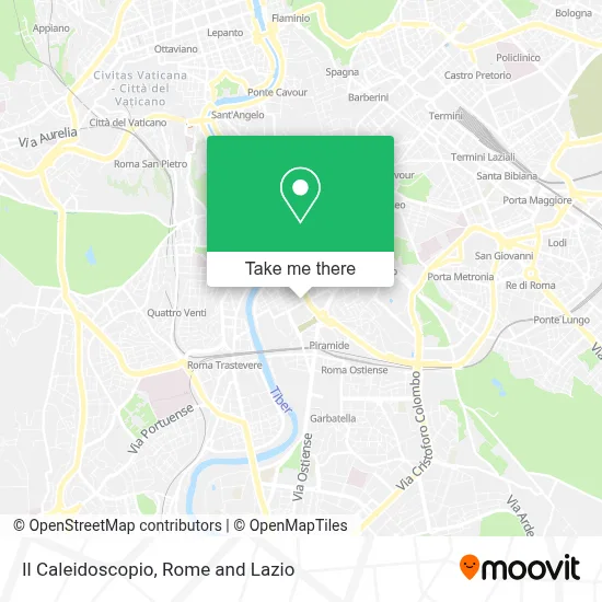 Il Caleidoscopio map