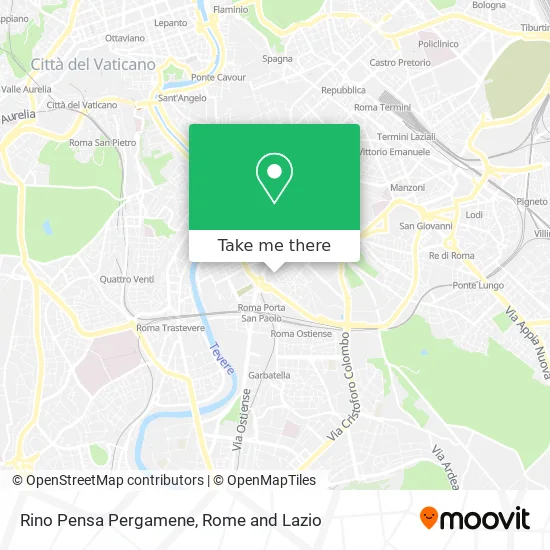 Rino Pensa Parchments map