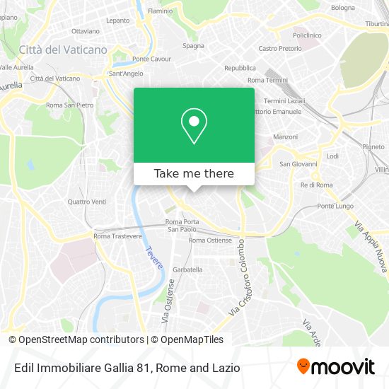 Edil Immobiliare Gallia 81 map