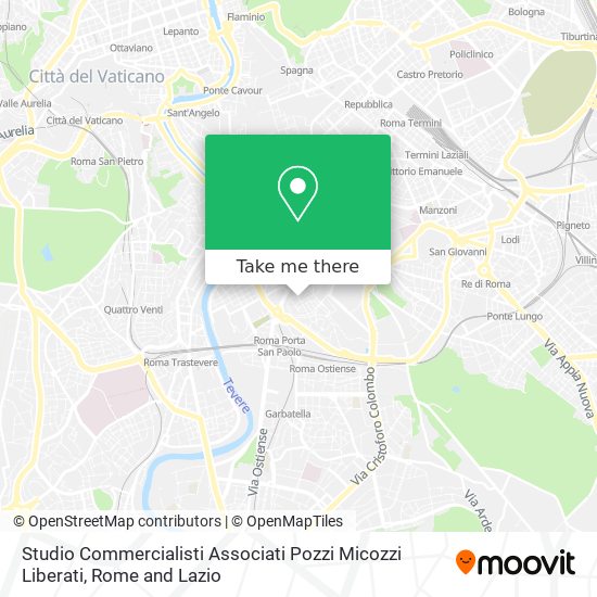 Studio Commercialisti Associati Pozzi Micozzi Liberati map