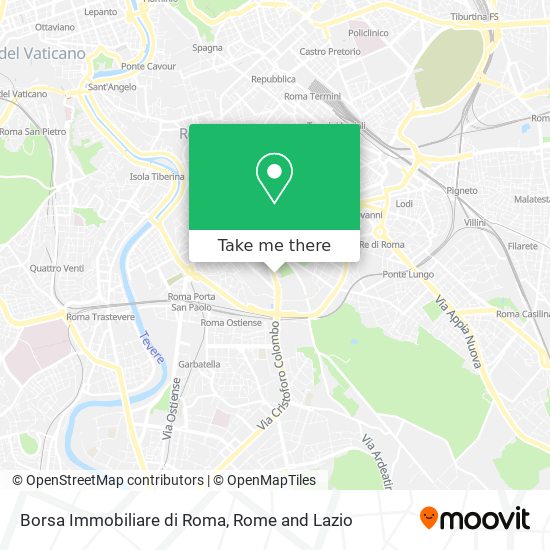 Borsa Immobiliare di Roma map