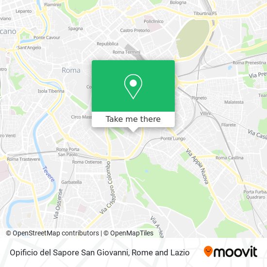 Opificio del Sapore San Giovanni map