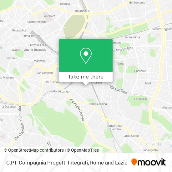 C.P.I. Integrated Projects Company map