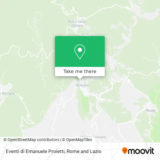 Emanuele Proietti Events map