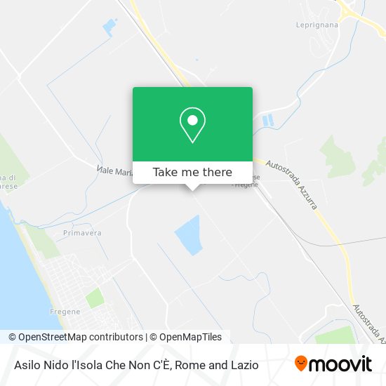 Asilo Nido l'Isola Che Non C'È map