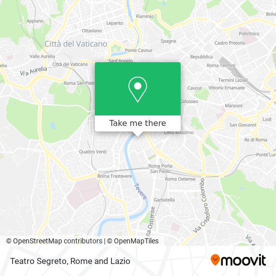 Teatro Segreto map