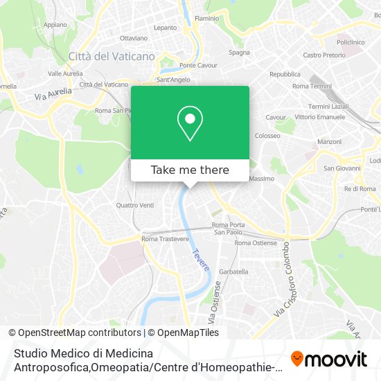 Studio Medico di Medicina Antroposofica,Omeopatia / Centre d'Homeopathie-Roma map