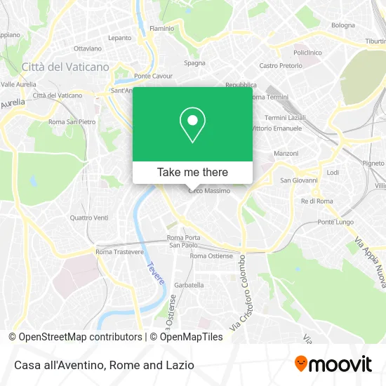 House at Aventine map