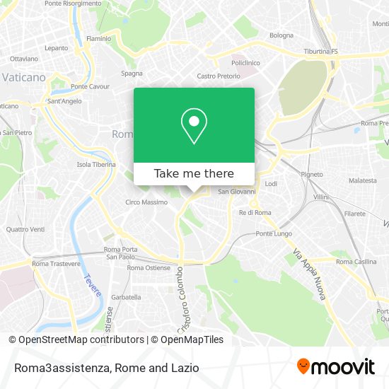 Roma3assistenza map