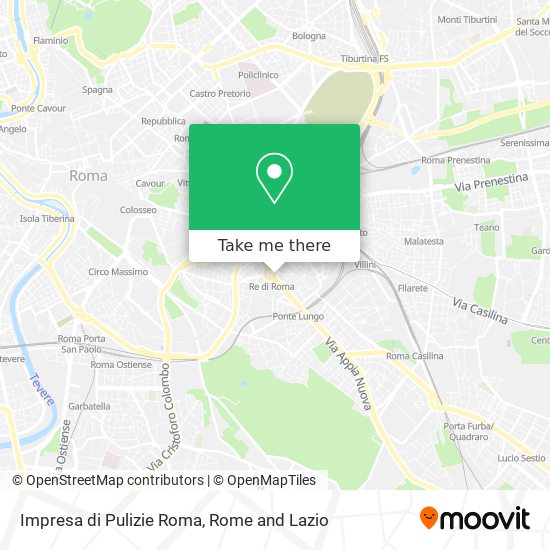 Impresa di Pulizie Roma map