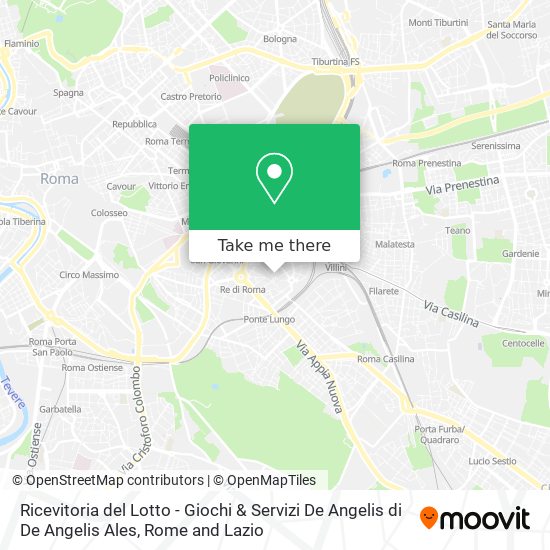 Ricevitoria del Lotto - Giochi & Servizi De Angelis di De Angelis Ales map