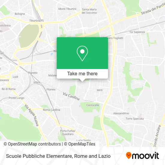 Public Elementary Schools map