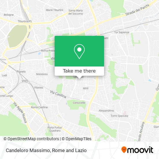 Candeloro Massimo map